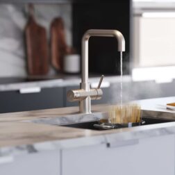 Helena D Shape Brushed Nickel