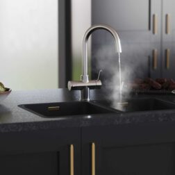 Revisita Swan Neck Brushed Nickel
