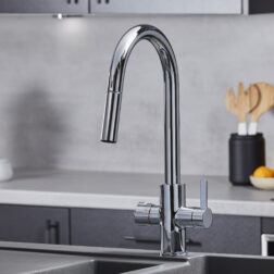 Platina Swan Neck Chrome Pullout
