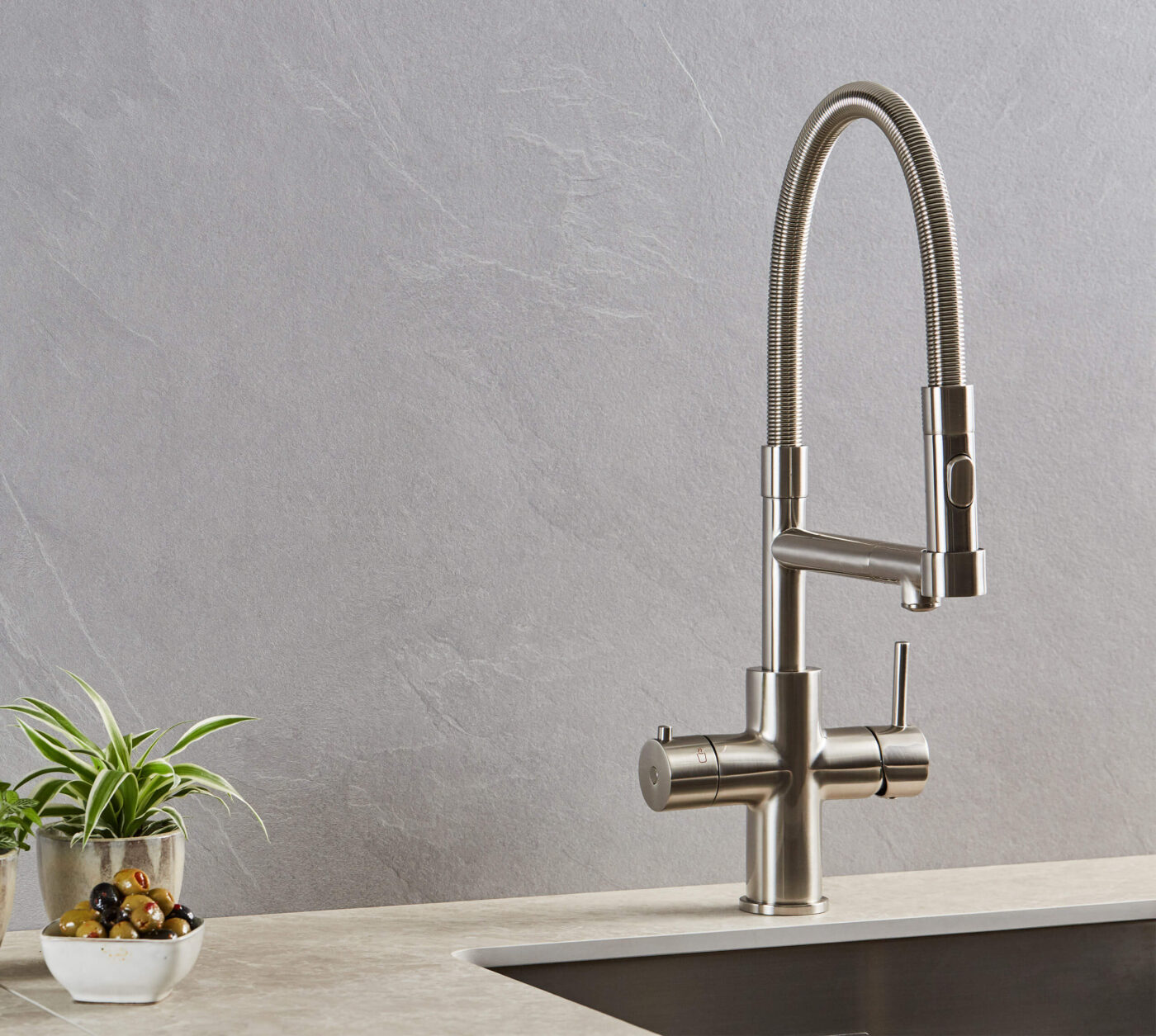 ArcFlow 3-in-1 Pro Flex – Brushed Nickel - Image 3